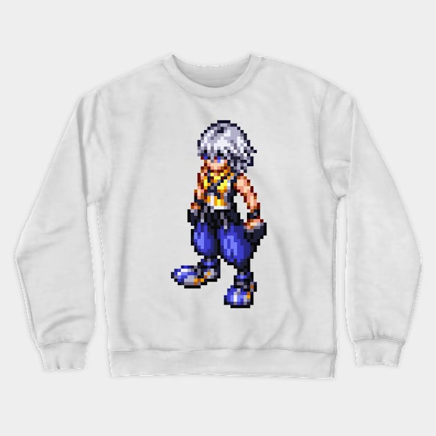 Riku Sprite Crewneck Sweatshirt by SpriteGuy95